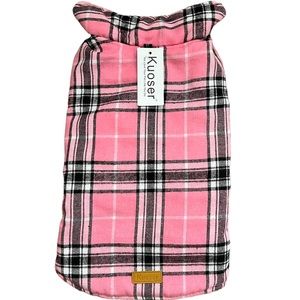 Medium Plaid Dog Jacket